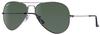 Ray Ban Unisex Sonnenbrille Aviator, Gr. Large (Herstellergröße: 58), Grau