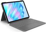 Logitech Combo Touch, QWERTZ, Schweiz, Trackpad, 1,8 cm, 1 mm, Apple