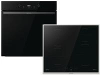 Gorenje Dark Pepper Set SID - Backofen BOS6737E20FBG + Induktionskochfeld...