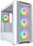 MONTECH XR Wood, echte Schwarze Walnuss-Front, ATX Mid-Tower PC-Gaming-Geh&auml;use,