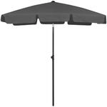 vidaXL Strandschirm Kippbar Sonnenschirm Balkonschirm Gartenschirm Ampelschirm