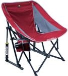 GCI Outdoor Pod Rocker Sling-Style Outdoor Schaukelstuhl mit Getr&auml;nkehalter &