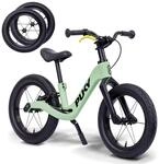 PUKY Next Set 12&rdquo; & 14" Green/Black | Mitwachsendes Laufrad 2-6 Jahre 