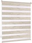 Victoria M. Doppelrollo Klemmfix ohne Bohren, 45 x 150 cm (BxH) Leinen, Rollo