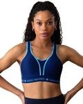 Champion Damen W-Shock Absorber Ultimate Run Bra Padded Sport-BH, Blau (Bs567), 70B