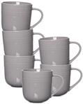Ritzenhoff & Breker Levi Kaffeebecher 6er Set, 400 ml, Henkelbecher mit feinem