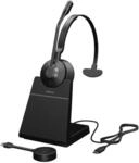 Jabra Engage 55 SE Mono Headset UC, Link 400c DECT Adapter, Engage 55 SE Deskstand,