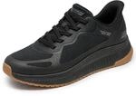 Skechers Herren Slip-Ins BOBS Sport Squad Chaos 4 Sneaker, Black, 42 EU