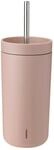 Stelton To Go Sip Thermobecher mit Strohhalm, 0,4 l, vakuumisoliert, langlebig -