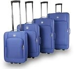SIGN Stoffkoffer Trolley Reisekoffer Inline Rollen...