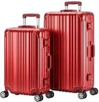 Travelhouse Aluminium-Rahmen Premium Koffer London | Polycarbonat-Hartschale, Ohne