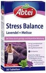 ABTEI Stress Balance - Stresstabletten mit Lavendel & Melisse - 30 St. | Bei mentaler