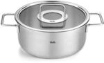 Fissler Pure Collection/Edelstahl-Bratentopf (&Oslash; 24 cm, 3,9L) T&ouml;pfe inkl.