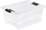 keeeper Aufbewahrungsbox mit Deckel und Schiebeverschluss, 39,5 x 29,5 x 17,5...