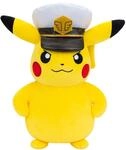 Pok&eacute;mon PKW4295-20cm Pl&uuml;sch - Captain Pikachu, offizielles Pl&uuml;sch