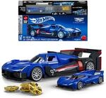 ​Mattel Brick Shop Hot Wheels Speed Serie Bauset, Cadillac Project GTP Hypercar mit