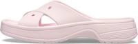 Crocs Herren Classic Womens Cross Strap Badeschlappen, Pink Milk, 36/37 EU