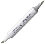 COPIC Sketch Marker Typ W - 0, warm gray No. 0, professioneller Pinselmarker, mit