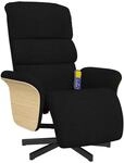 vidaXL Massagesessel ohne Netzadapter, Sessel Verstellbare R&uuml;ckenlehne...