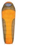 Lumaland Outdoor Schlafsack Mumienschlafsack, 230 x 80 cm, inklusive Packsack, 50 x