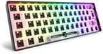 Sharkoon Skiller SGK50 S4 Gen2 Barebone, schwarz, 60% DE-Layout