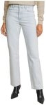 G-STAR Damen Viktoria High Straight Jeans, Blau (Beached Faded Clifton Blue