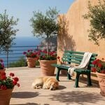 PROREGAL Gartenbank Antigua | 2-Sitzer | Gr&uuml;n | HxBxT 74x120x54cm |...