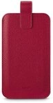 Hama Universal-Schutzh&uuml;lle aus Leder f&uuml;r Tel. 16,0 x 8,9 x 1,2 cm, Rot
