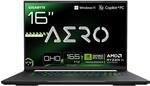 Gigabyte AERO X16 Gaming-Laptop &ndash; 16,0, 165Hz WQXGA, AMD Ryzen AI 9 HX 370, NVIDIA