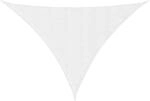 vidaXL Sonnensegel Oxford-Gewebe Dreieckig 4x5x6,4 m Wei&szlig;