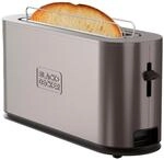 Black+Decker - Toaster BXTO1002E 1000W | Extra breite Schlitz 260x42 mm | 7
