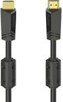 Hama HDMI Anschlusskabel HDMI-A Stecker HDMI Stecker 10.00m schwarz 00205009...