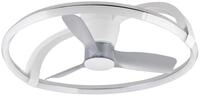 Reality Leuchten LED Deckenventilator mit Beleuchtung Stockholm R64262131, Kunststoff