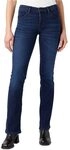 Wrangler Damen Bootcut Jeans, Nightshade, 27W / 30L