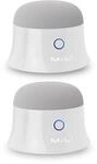 Ultron Mag Soundmate Magnetic BT Speaker 2 St&uuml;ck Weiss