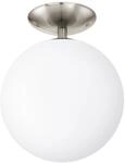 EGLO Deckenlampe Rondo, runde Deckenleuchte, Deckenbeleuchtung Glaskugel, Kugel Lampe