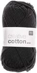 Rico Design Creative Cotton aran 8-f&auml;dig H&auml;kelgarn 50g Baumwolle 85m