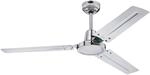 Westinghouse Lighting Deckenventilator Industrial Chrom | 122 cm | Leistungsstarker