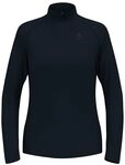 Odlo Damen Odlo Fleecepullover Damen Rigi I Midlayer mit Halbrei&szlig;verschluss I