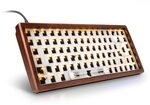 Sharkoon Skiller SGK50 S3 Wood Barebone, RGB Gaming Keyboard