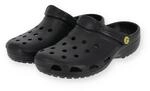 BVB Borussia Dortmund Clogs schwarz, Gartenschuhe Logo, Gr. 36/37