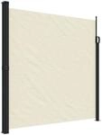 vidaXL Seitenmarkise Ausziehbar Creme 200x300 cm