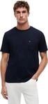 Tommy Hilfiger Herren T-Shirts Kurzarm Essential mit Brusttasche
