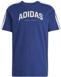 adidas Herren Codes Collegiate LINEAR Graphic T-Shirt, Dark Blue, M