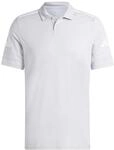adidas Herren Squadra25 Cotton Polo Shirt, Team Light Grey/White, L Tall