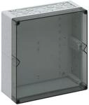 Spelsberg Leergeh&auml;use mit Deckel, 300 x 300 x 132 mm, IP65, AKL2-T, transparent,
