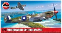AIRFIX - A17002 Supermarine Spitfire Mk.VIII Milit&auml;rflugzeug-Plastikmodellbausatz