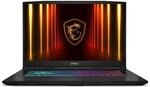 MSI Katana 17 HX B14WFK-227, Gaming-Notebook(schwarz, Intel&reg; Core&trade; i7-14650HX,