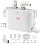 VEVOR Abwasser Hebeanlage 500W, 110 L/min Durchfluss, 8 m F&ouml;rderh&ouml;he, Abwasserpumpe