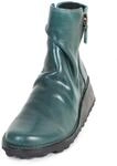 FLY London Damen Mon944fly Stiefel, Gr&uuml;n Petrol, 40 EU